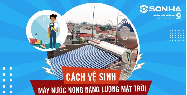 vệ sinh máy nước nóng năng lượng mặt trời quận hoàng mai