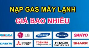 bơm gas điều hòa tại hoàng mai